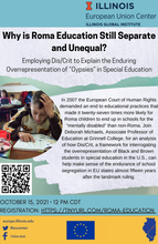 Roma Education Flyer